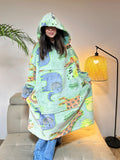 BLANKET COAT DOBLE LUMINOSO ZOO