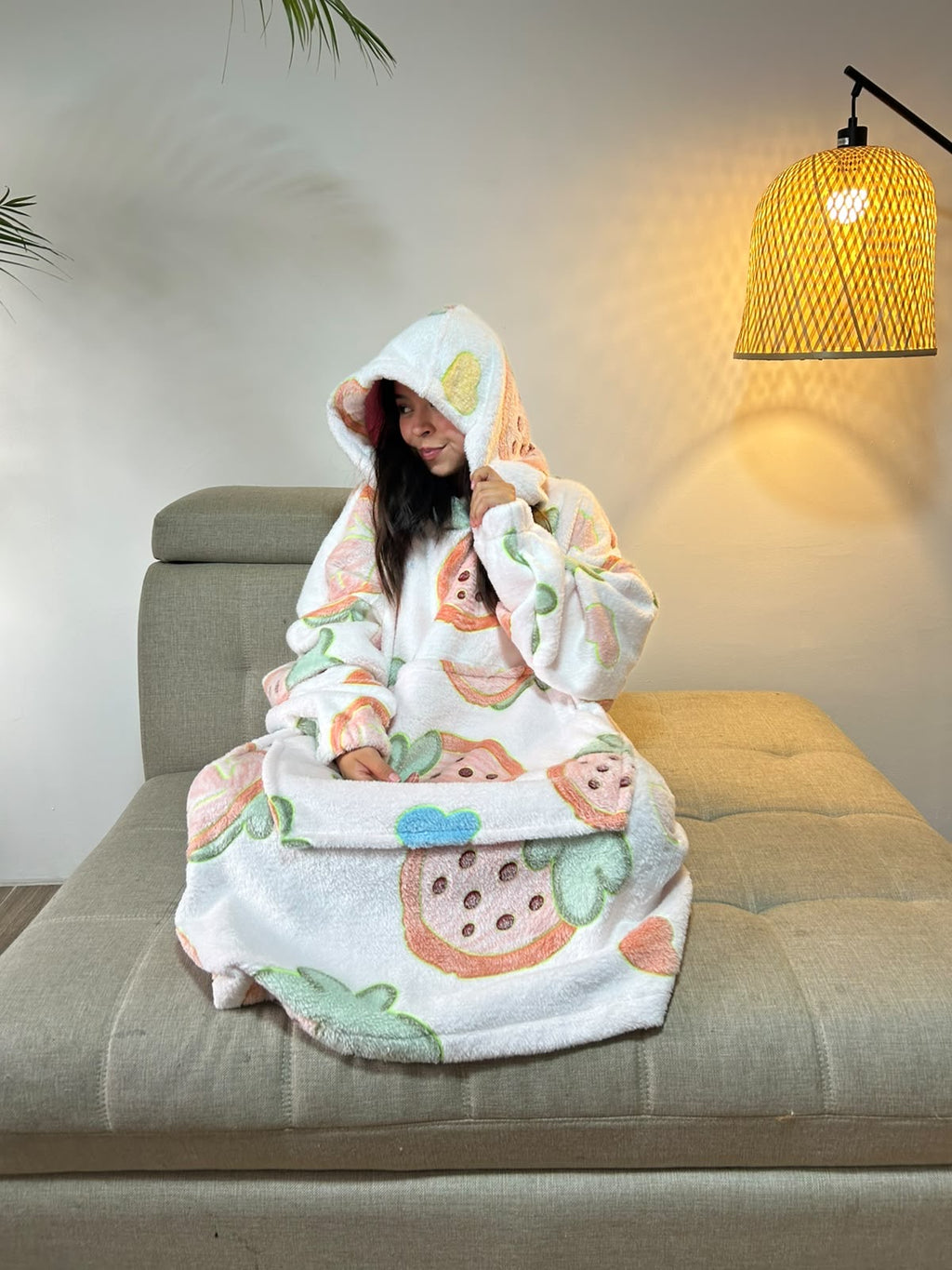 BLANKET COAT DOBLE LUMINOSO FRESA