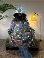 BLANKET COAT DOBLE LUMINOSO VIDEOJUEGOS