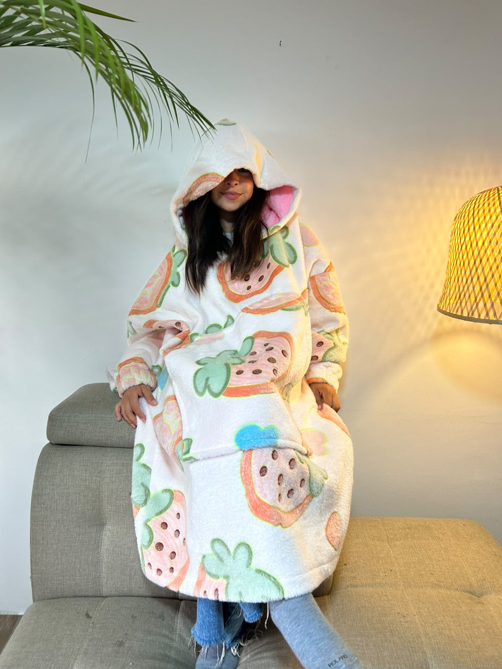 BLANKET COAT DOBLE LUMINOSO FRESA