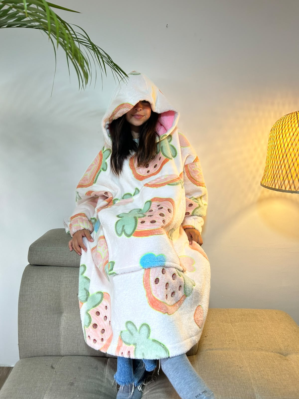 BLANKET COAT DOBLE LUMINOSO FRESA