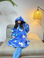 BLANKET COAT DOBLE LUMINOSO DINOSAURIOS