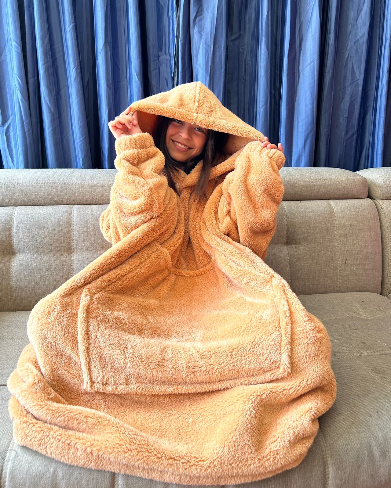 BLANKET COAT TEDDY HABANO