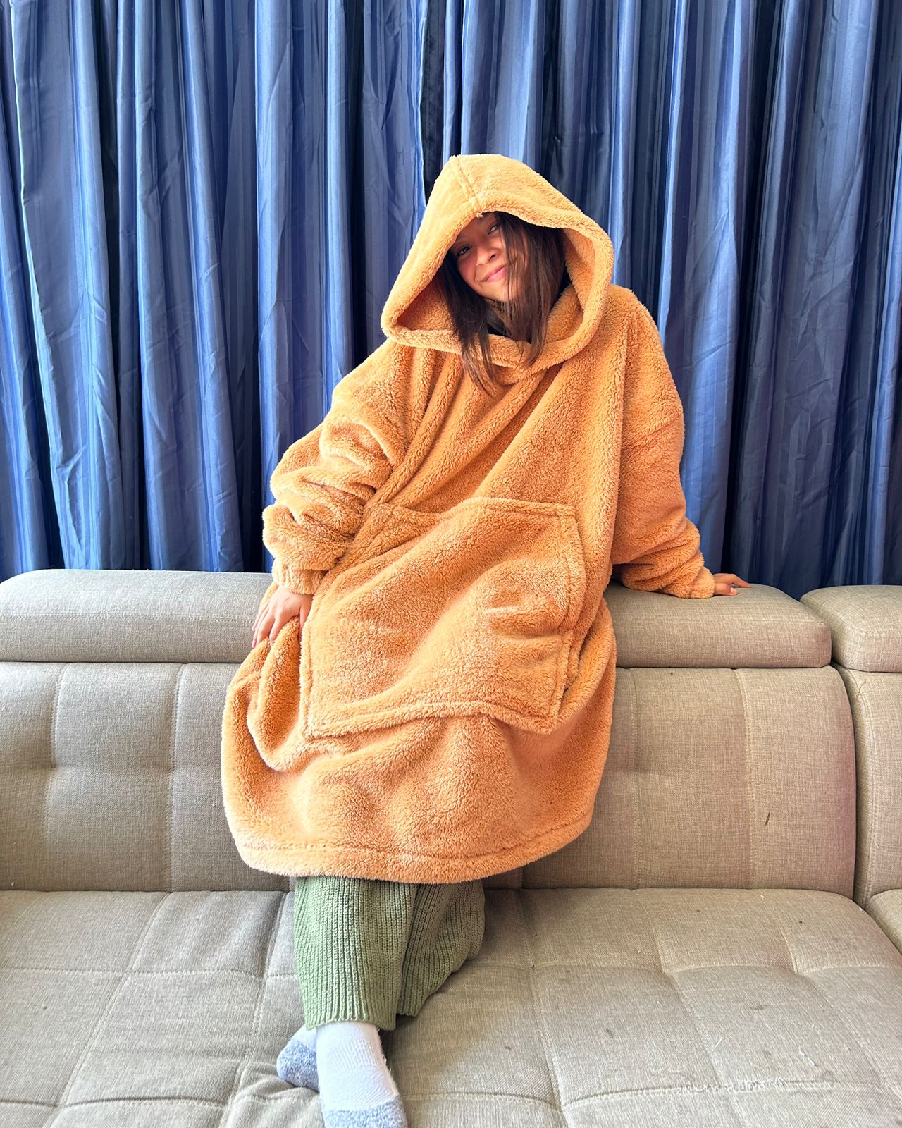 BLANKET COAT TEDDY HABANO