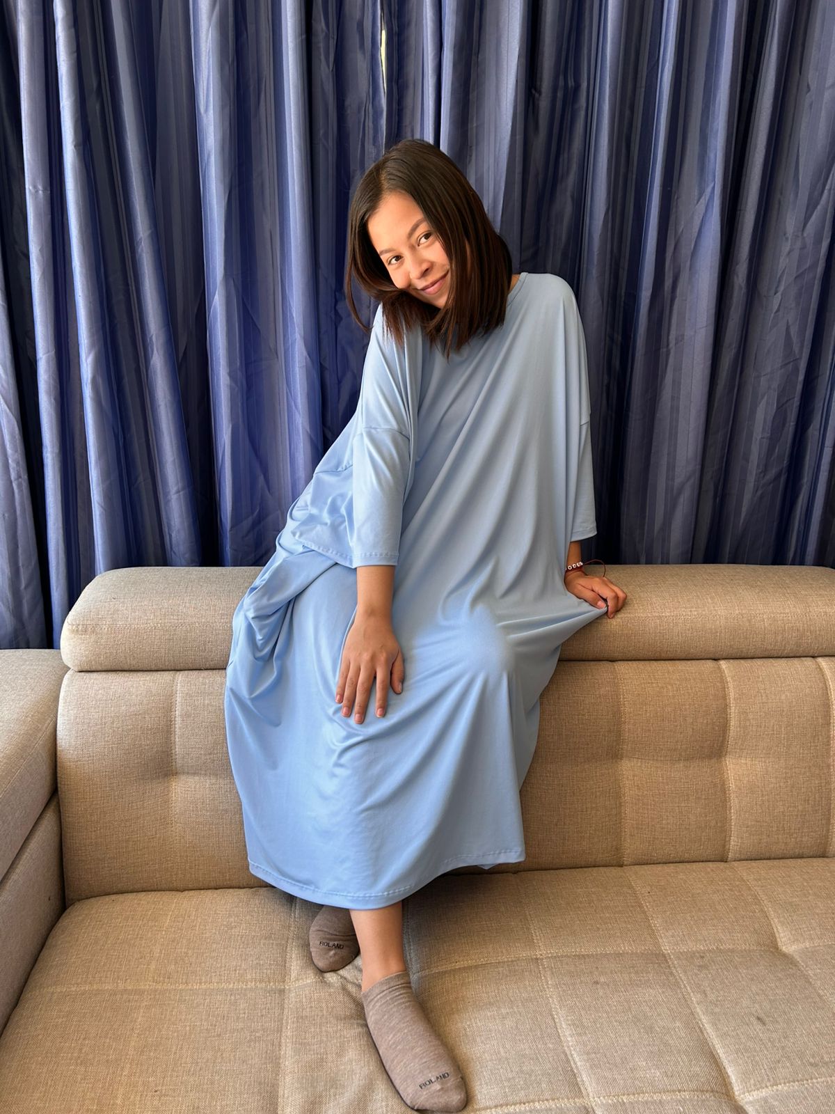 SLEEPY TEE AZUL CIELO