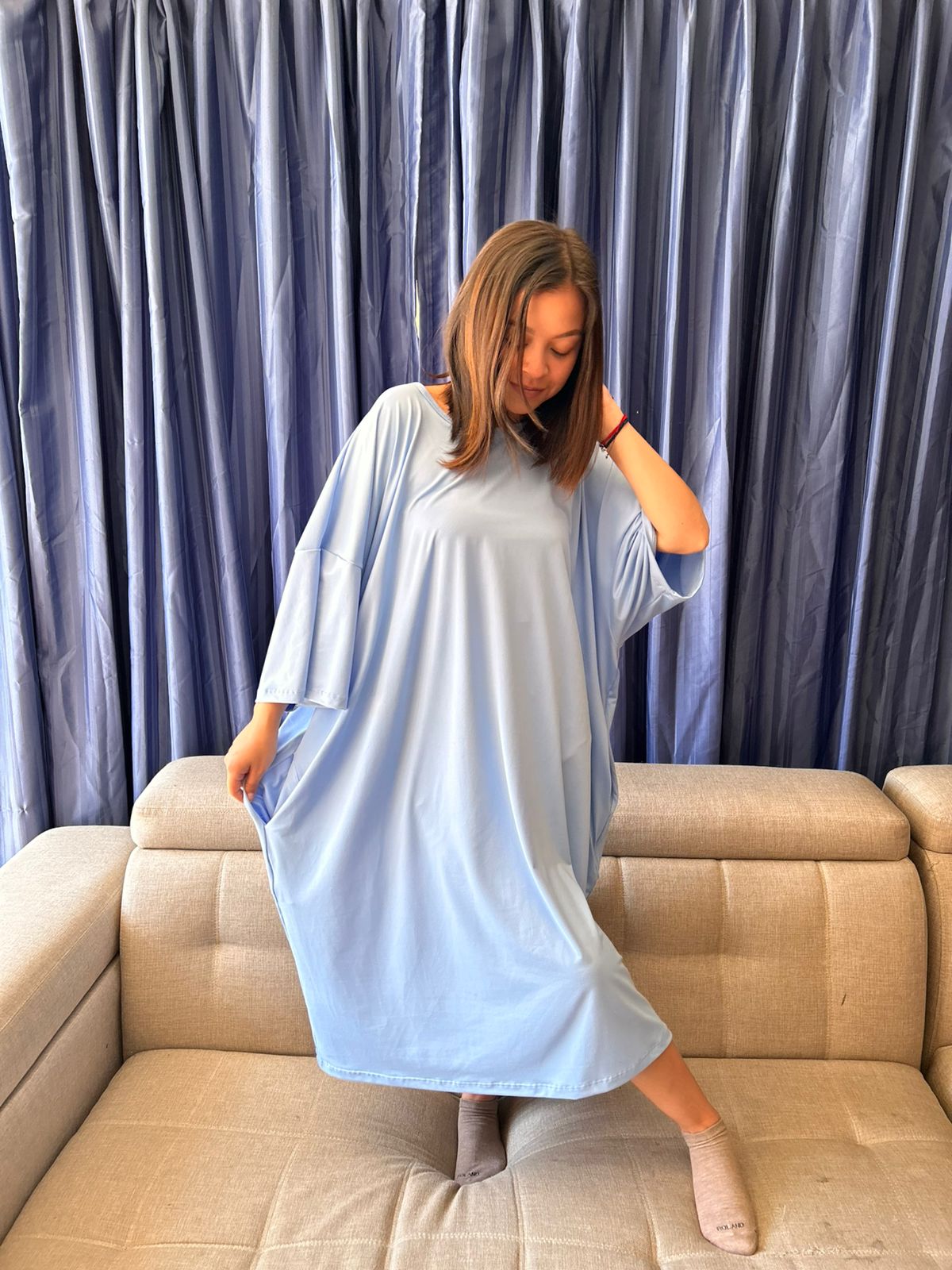 SLEEPY TEE AZUL CIELO