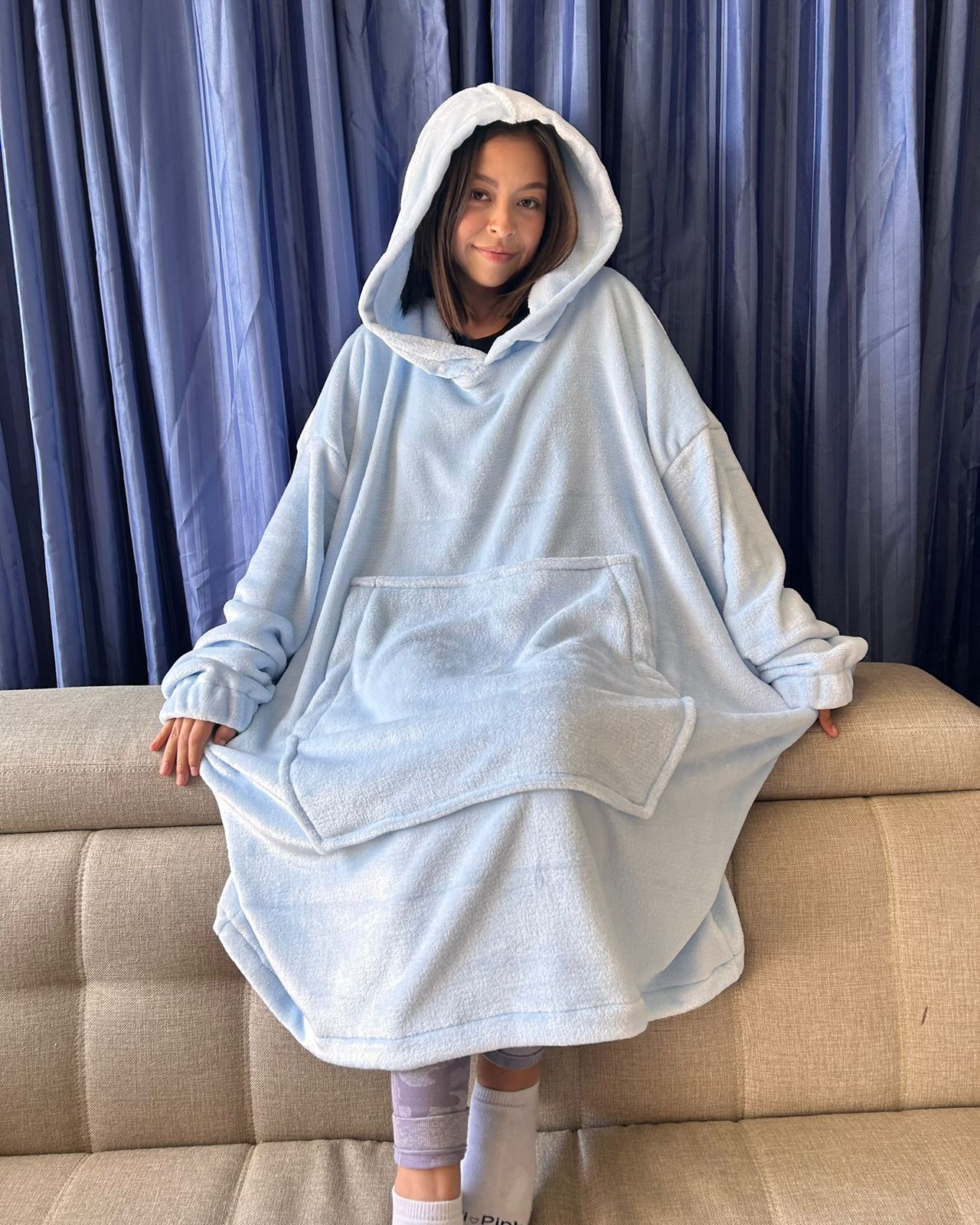 BLANKET COAT CELESTE