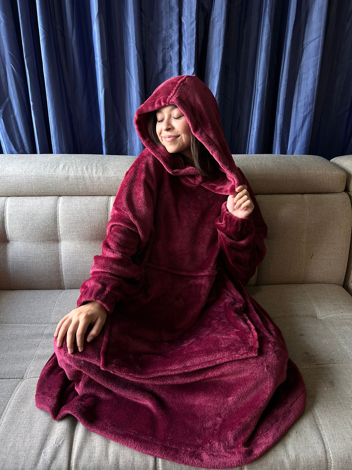 BLANKET COAT VINO