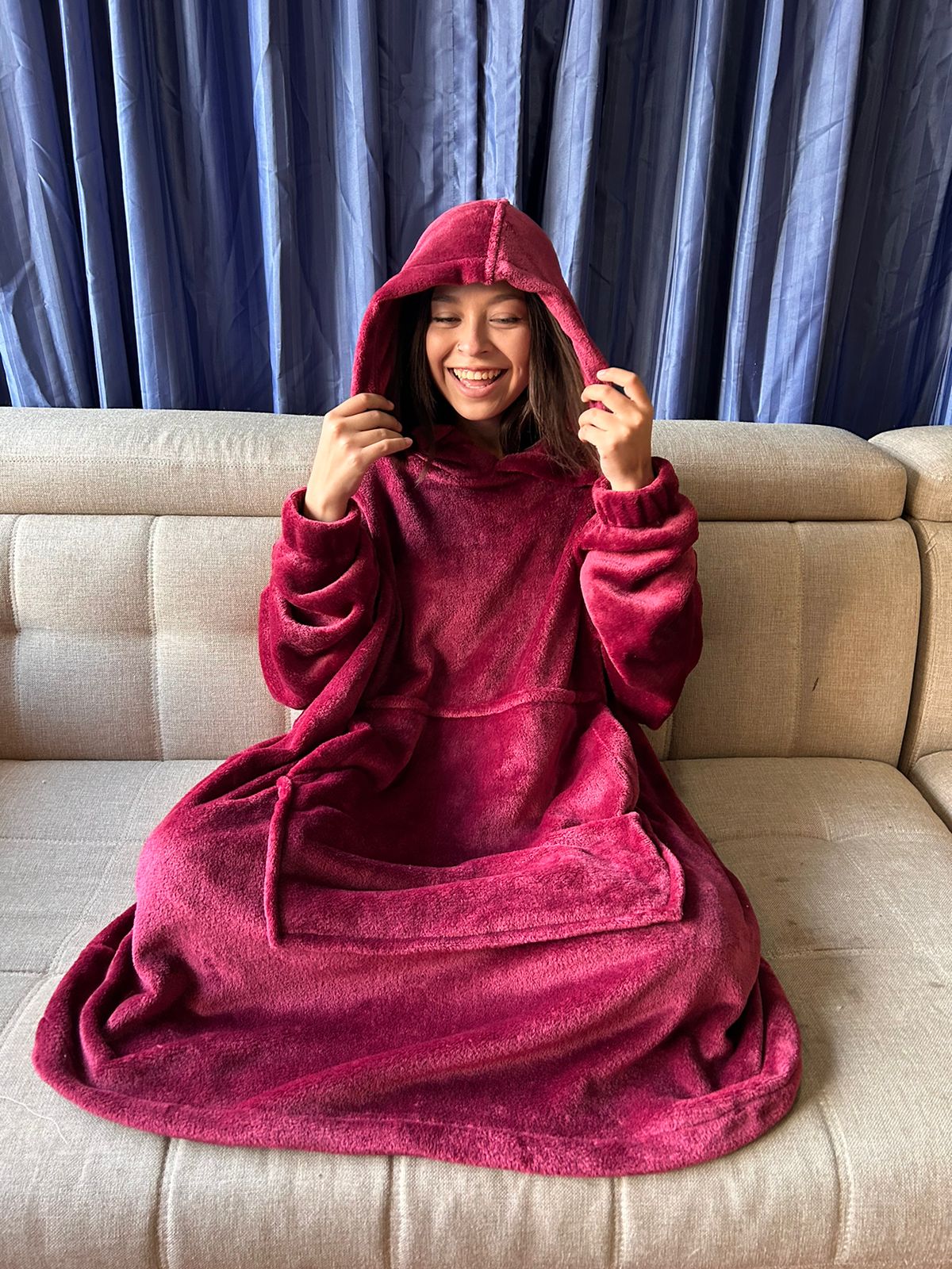 BLANKET COAT VINO