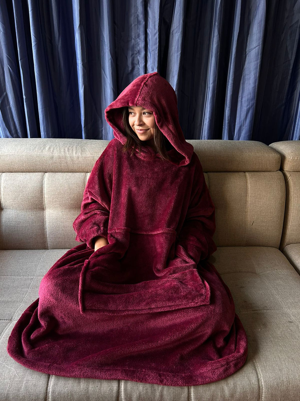 BLANKET COAT VINO