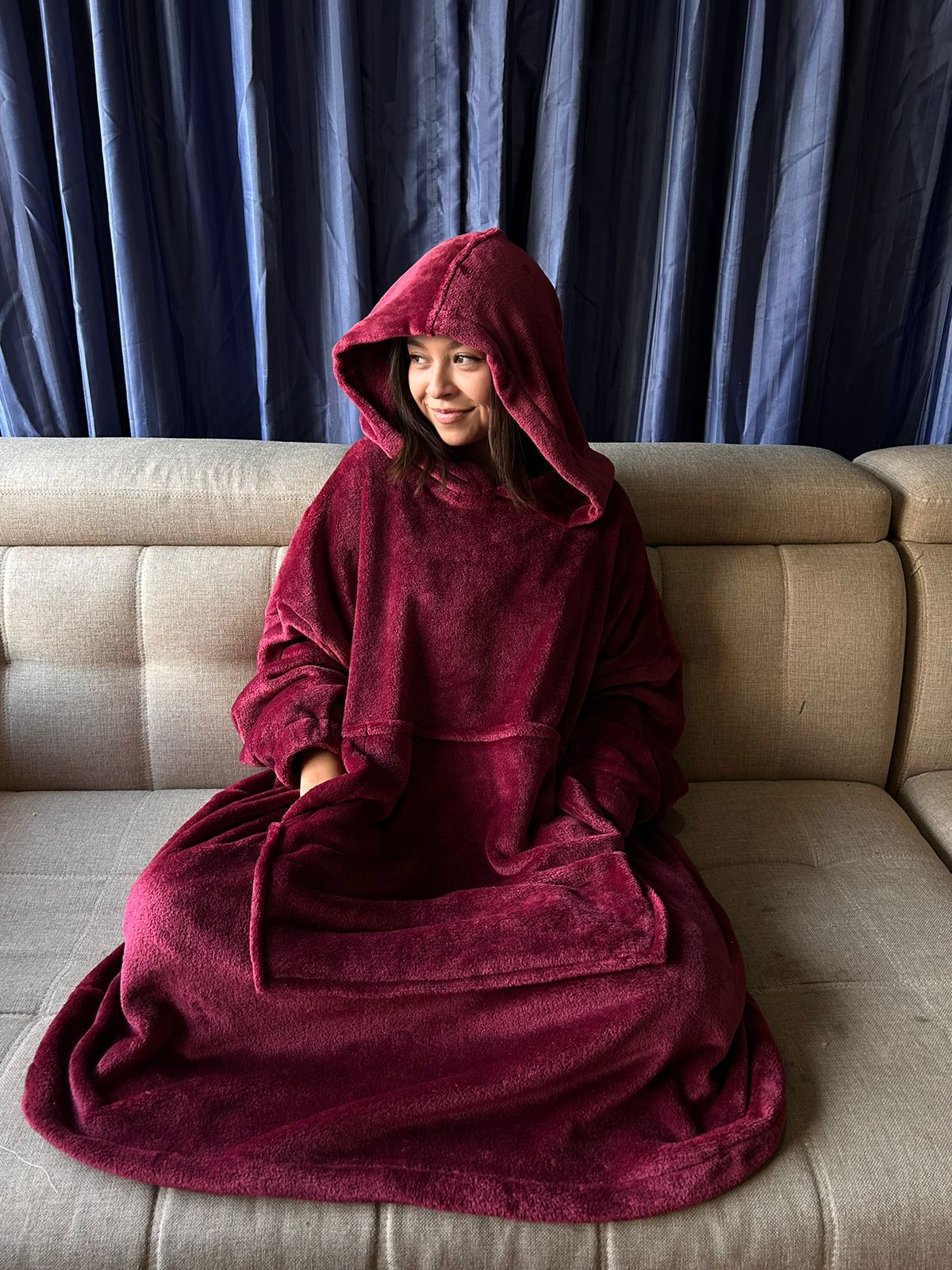 BLANKET COAT VINO